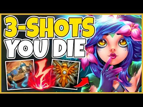 *TRIPLE AUTO BUILD* COMPLETELY BUST YOUR ENEMIES AS NEEKO IN ONLY 3 SHOTS!!! - League of Legends