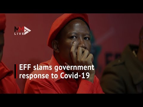 Malema slams government's 'senseless re opening' of some SA business sectors
