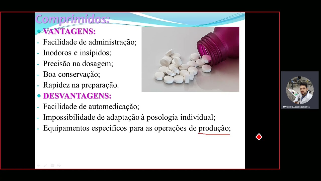 Tecnologia Farmacêutica - Comprimidos