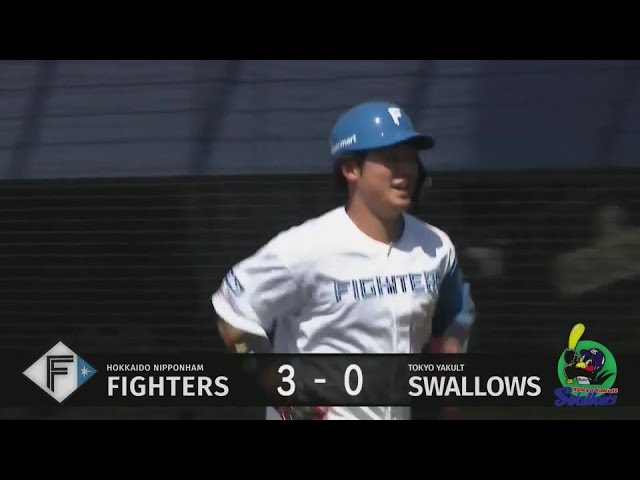 【ファーム】ファイターズルーキー・進藤勇也がレフトへの2号ソロホームランで追加点!!  2024年5月17日 北海道日本ハムファイターズ 対 東京ヤクルトスワローズ