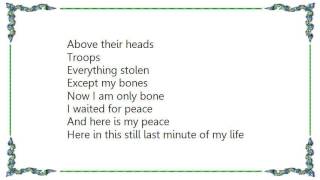 Brian Eno - Bone Bomb Lyrics