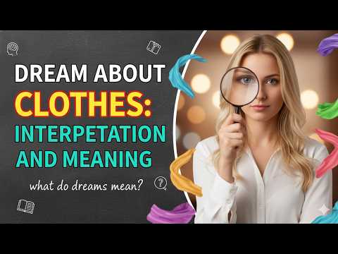 Dream about Clothes: interpretation and meaning. what do dreams mean?