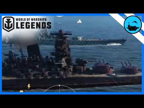 •So Much Broadside• IJN Yamato 205k Damage - Standard Battle | World of Warships Legends