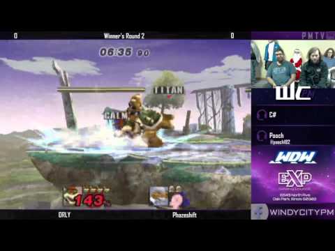 WDW - 10/28/15 - ORLY (Bowser) vs Phazeshift (Marth/Sheik) - Winner's Round 2
