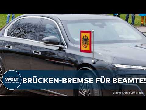 Video Thumbnail: DEUTSCHLAND: Gepanzerte Dienstwagen gestoppt – NRW-Minister brauchen neue Route!