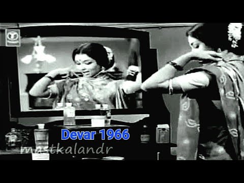 duniya me aisa kahan sabka nasib hai_Devar1966_Sharmila& _Dharmendra_Lata_Anand Bakshi_Roshan_a tri.
