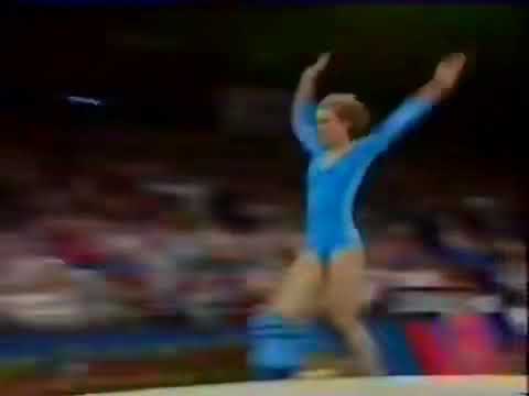 Gabriele Fahnrich (GDR) VT 1986 Sport Aid Exhibition