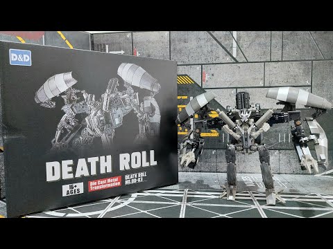 Aoyi Mech - DD03 Death Roll (KO Mixmaster SS) - Quick Review and Transform