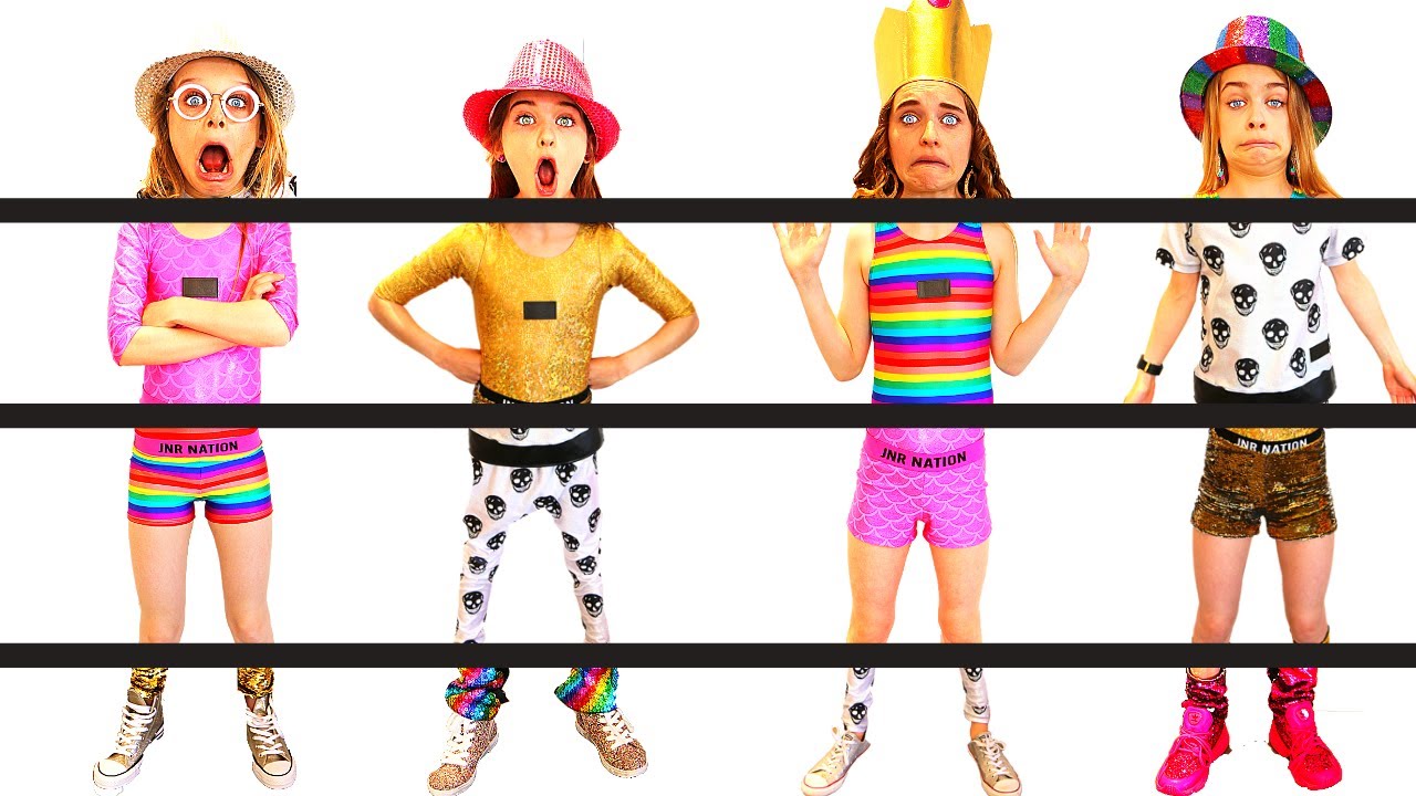 WE'RE ALL MIXED UP! PUT OUR  DANCE CLOTHES BACK TOGETHER Challenge By The Norris Nuts