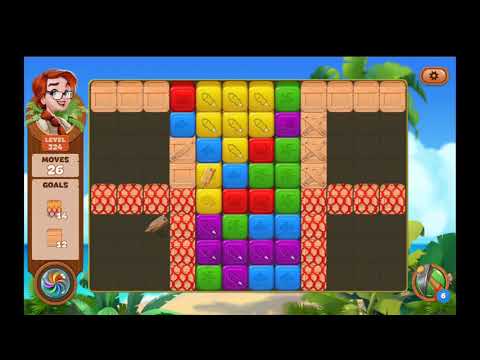 Lost Island Blast Adventure Level 324 NO BOOSTERS - A S GAMING