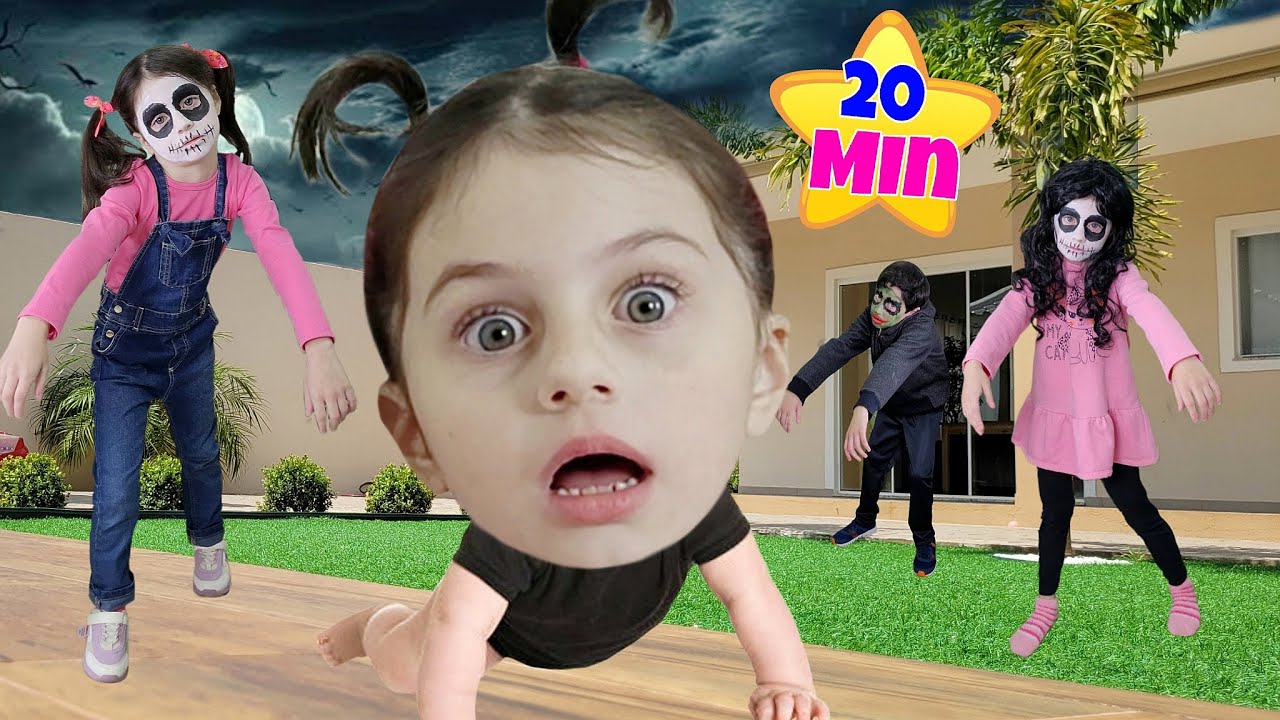 Mimi e Julinha em Histórias Engraçadas de Brincadeiras, bebês e Mistérios para crianças