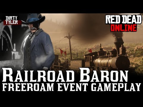 , title : 'Railroad Baron Free Roam Event Gameplay - Red Dead Online RDR2'