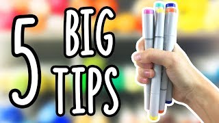 5 Ways to ORGANIZE Your MARKERS