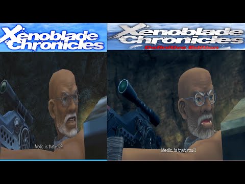 Xenoblade Chronicles: Original vs. Definitive Edition Comparison - Otharon