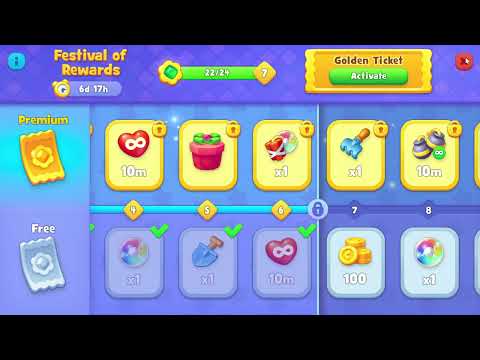 Gardenscapes 2313 Level - 17 moves - NO BooSTERS