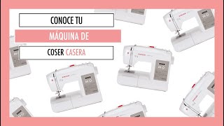 Partes de una máquina de coser casera