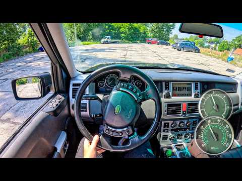 2004 Land Rover Range Rover III [2.9 TD 24V 177hp] |0-100| POV Test Drive #2100 Joe Black