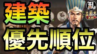 【三国志 真戦】推奨建築順序【三國志】【三国志战略版】1608