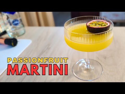 How to Make a Passionfruit Martini: Easy & Delicious!