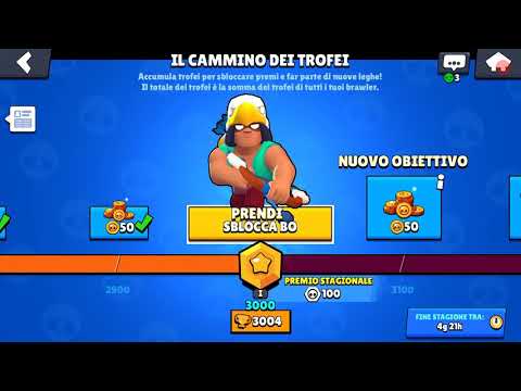 SONO ARRIVATO A 3000 COPPE SU BRAWL STARS!