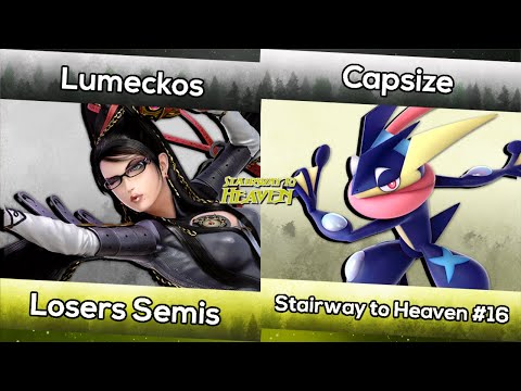Lumeckos (Bayonetta) vs. Capsize (Greninja) | Stairway to Heaven #16 | Smash Ultimate LSF