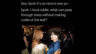 Bjork Beyonce I have riddle #shorts
