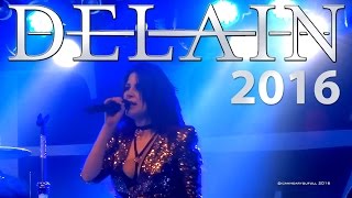 DELAIN 2016 LIVE -THE GLORY and the SCUM- HD SOUND Live @ Aschaffenburg 29.10.2016
