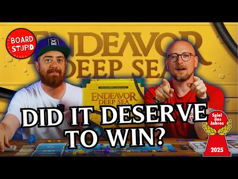 Endeavor Deep Sea Review. Did it Deserve the Kennerspiel Des Jahres?