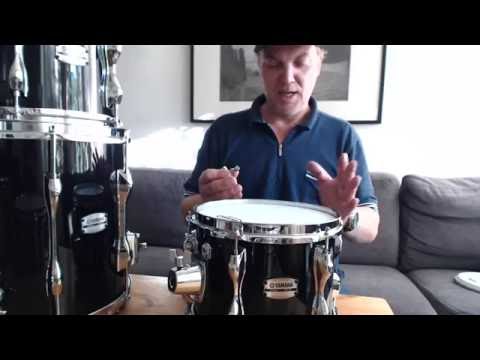 Drum Tuning Talk Yamaha Recording Custom by Erik Smith
