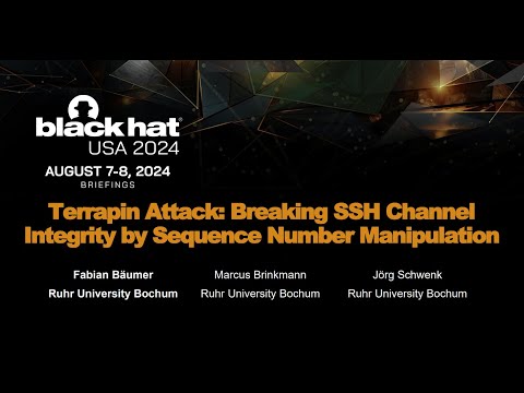 Terrapin Attack: Breaking SSH Channel Integrity by Sequence Number Manipulation