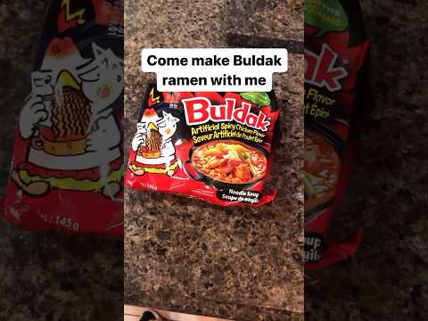 Making Spicy Buldak Ramen Stew Version!