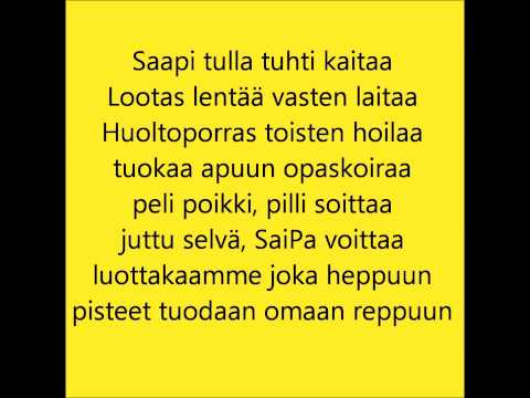 SaiPa - Lätkä Lentää Lyrics By: LyricsBoxChannelOfficial