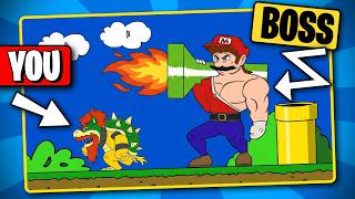 Super Bowser?! | Play as Bowser and Defeat Mario?!