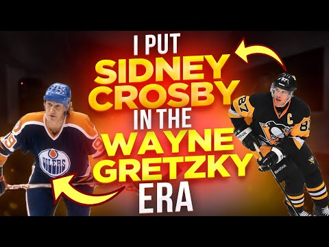 WHAT HAPPENS IF SIDNEY CROSBY PLAYED IN THE WAYNE GRETZKY ERA?!?!