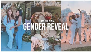 surprising my cousin with the most beautiful gender reveal ❤︎︎ *so emotional*