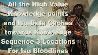 Assassin's Creed Odyssey Isu Bloodline Trophy Achievement Guide plus Isu Data Cache Locations