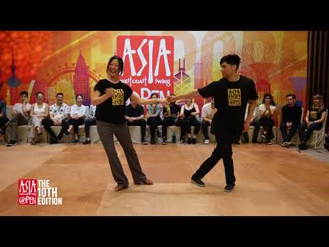 Paul Nunez & Eunice Wong | Open Strictly Swing Finals | AWCSO 2023