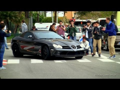 Mercedes-Benz SLR McLaren Straight Pipes Sound! - 1080p HD