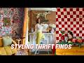 What I THRIFTED & How I Styled It! Brimfield Home Decor Finds!!