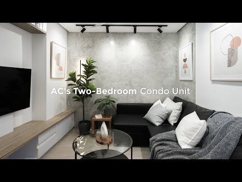 AC’s Two-Bedroom Condo Unit | A 36 sqm Modern Minimalist Condo Unit in Quezon City.