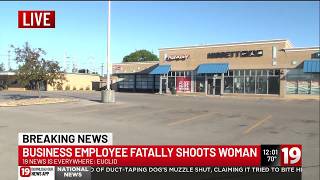 Euclid business employee fatally shoots woman