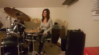 Nazareth Hair of the Dog ~ Drum Cover by Denise