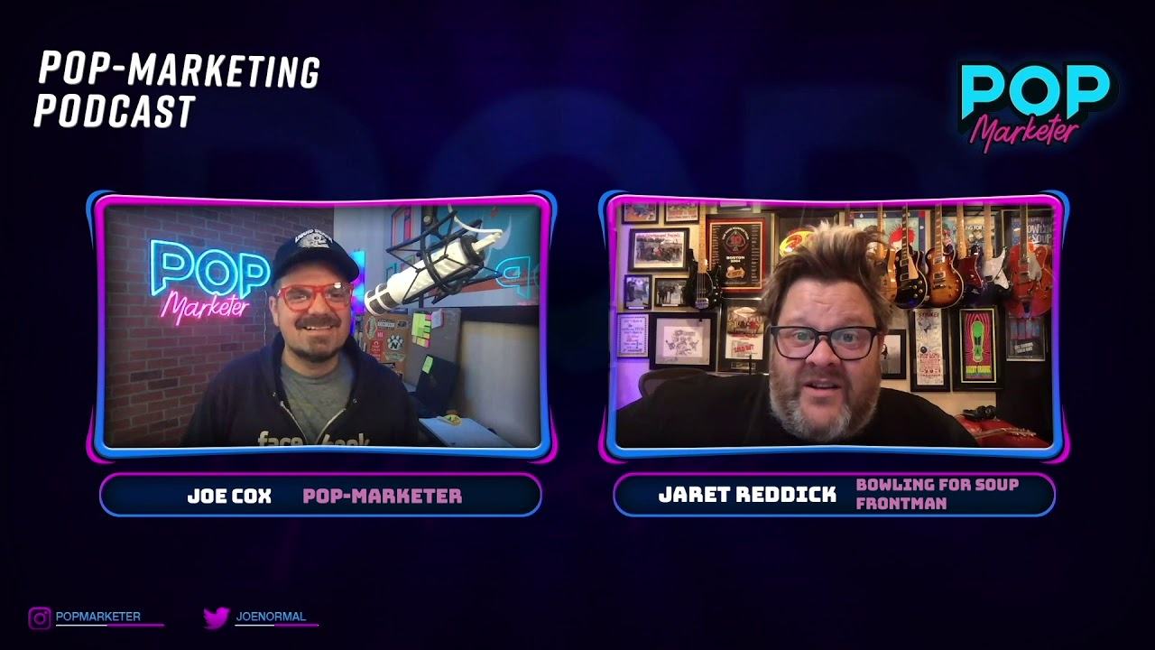 Jaret Reddick is a Pop-Marketer
