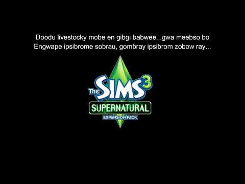 Lamia by Keely Hawkes (Vampire Twins) Simlish Original (Simlish Lyrics!)