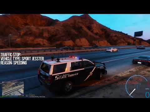 LSPDFR #1 | Grand Theft Auto V MODS! First Day! Multiple pursuits!