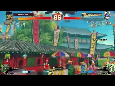 "Best Bout Replays"  USF4 - R1 Phenom vs BTMHurricane237  (1080p HD)