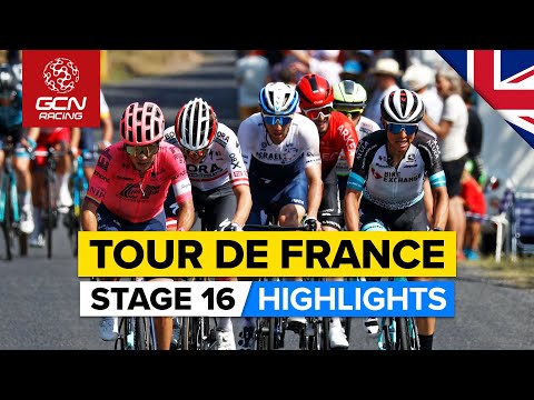 Tour de France 2021 Stage 16 Highlights | Rain Soaked Pyrenean Test