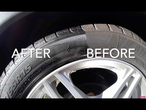 Great Lion - Black Obsidian Tire Dressing - How To - Test