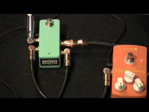 Monomonster Bypass single channel true bypass loop guitar pedal
