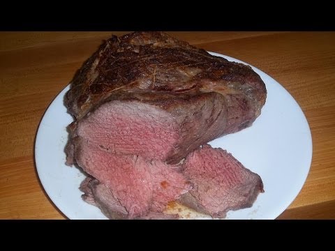 Beef Cross-Rib Roast: Cooked in the Toaster Oven